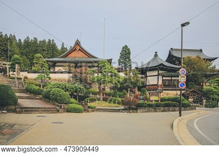 The Daioji, Unryuji, Kyushoji Temple In Takayama, Japan 31 Oct 2013