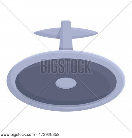 Office Cufflink Icon Cartoon Vector. Fashion Elegance. Gem Watch