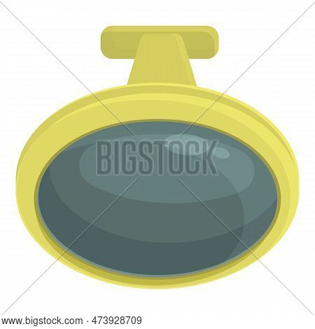Wedding Cufflink Icon Cartoon Vector. Fashion Luxury. Link Ring
