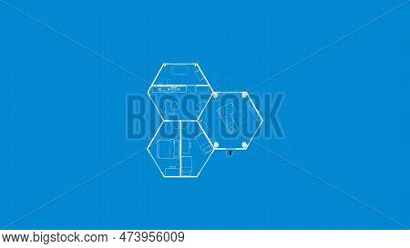 Digital Floor Plan. Blueprint Floor Plan. Custom Digital House Plan. Blueprint, House Plan, Architec