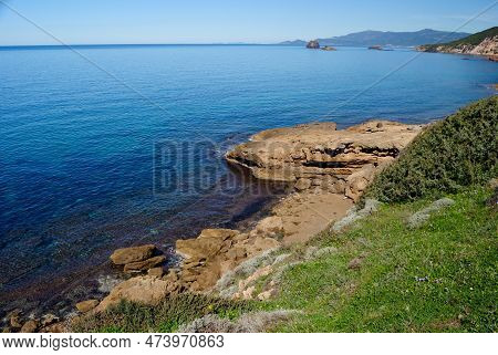 The Coast Between Tower Ischia Ruja And Tower Foghe