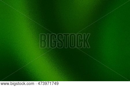 Attractive Green Gradient Background With Noise Or Grain Textures. Green Grunge Texture Background. 
