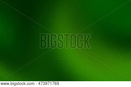 Attractive Green Gradient Background With Noise Or Grain Textures. Green Grunge Texture Background. 