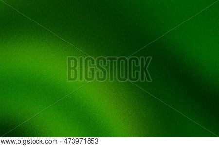 Attractive Green Gradient Background With Noise Or Grain Textures. Green Grunge Texture Background. 