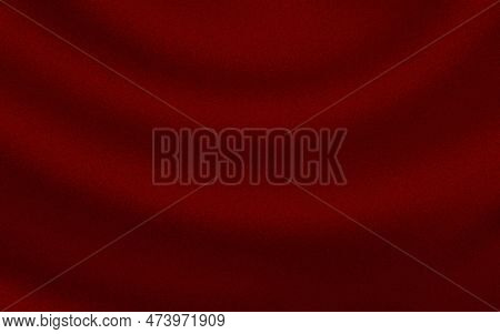 Elegant Red Gradient Background With Noise Or Grain Textures. Red Grunge Texture Background. Blurred