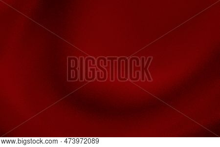 Elegant Red Gradient Background With Noise Or Grain Textures. Red Grunge Texture Background. Blurred