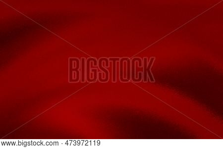 Elegant Red Gradient Background With Noise Or Grain Textures. Red Grunge Texture Background. Blurred