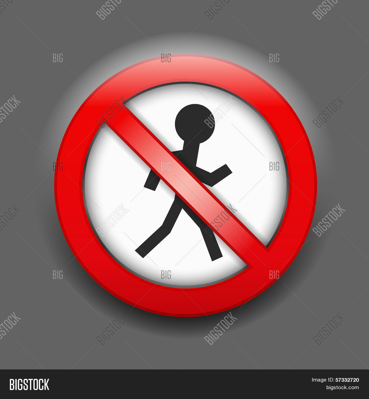No Entry Sign Vector & Photo (Free Trial) Bigstock
