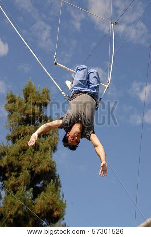 Dr. Jamil Aboulhosn  at Kerri Kasem's Birthday party held at the  Flying Gaona Brothers Trapeze School,  Woodland Hills, CA. 07-11-10