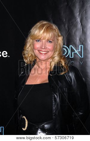 Cindy Morgan at the TRON Legacy