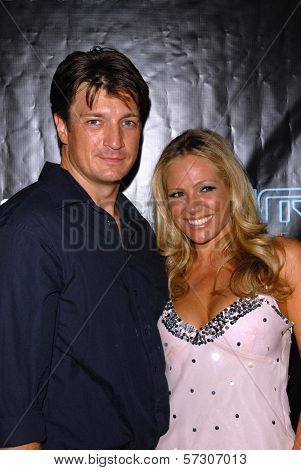 Nathan Fillion at the TRON Legacy
