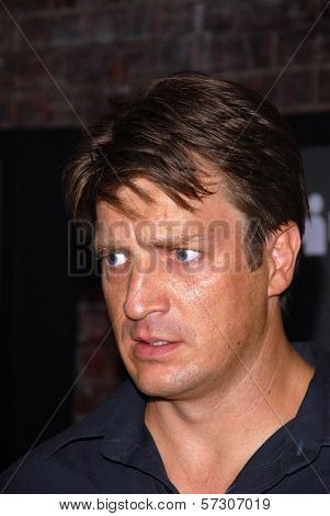 Nathan Fillion at the TRON Legacy