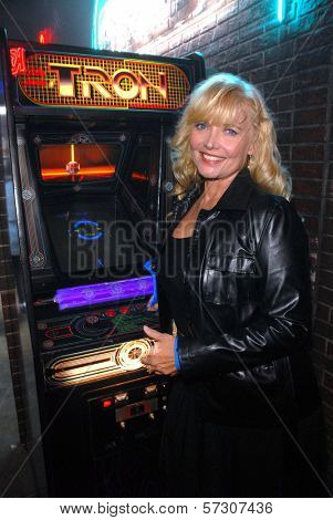 Cindy Morgan at the TRON Legacy