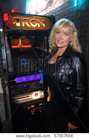 Cindy Morgan at the TRON Legacy