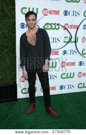 Ed Westwick at the CBS, The CW, Showtime Summer Press Tour Party, Beverly Hilton Hotel, Beverly Hills, CA. 07-28-10