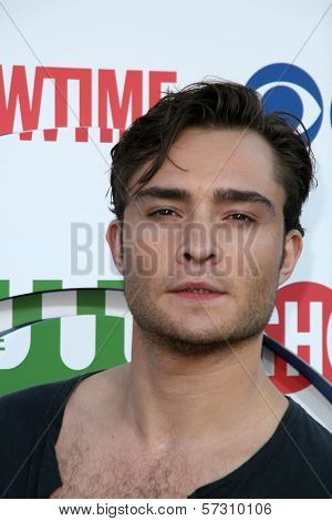Ed Westwick at the CBS, The CW, Showtime Summer Press Tour Party, Beverly Hilton Hotel, Beverly Hills, CA. 07-28-10