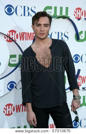 Ed Westwick at the CBS, The CW, Showtime Summer Press Tour Party, Beverly Hilton Hotel, Beverly Hills, CA. 07-28-10