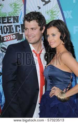 Levi Johnston and Brittani Senser at the 2010 Teen Choice Awards - Arrivals, Gibson Amphitheater, Universal City, CA. 08-08-10