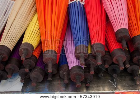 Umbrella Made of Paper Cloth Arts And Crafts