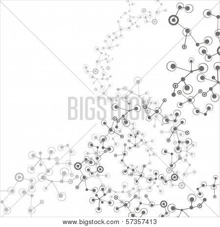 Molecule background