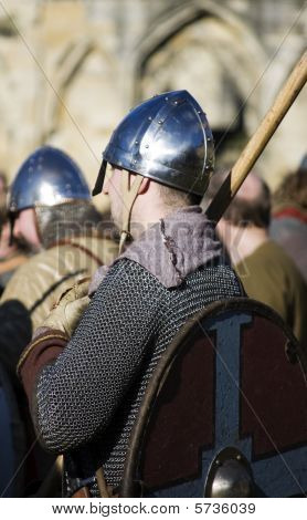 Viking vojáků v Yorku