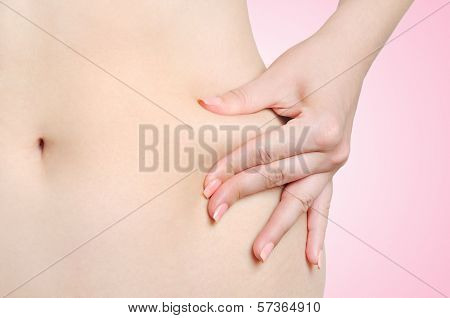 Woman Pinches