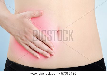 Hand On Belly