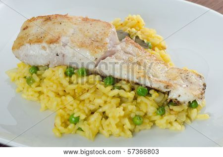 Codfish with rice