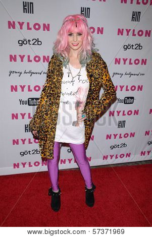 Audrey Kitching at the NYLON Magazine's May Issue Young Hollywood Launch Party, Roosevelt Hotel, Hollywood, CA. 05-12-10