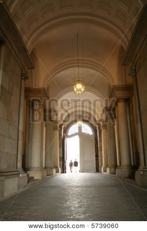 Corridor Copenhagen Parliament