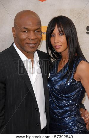 Mike Tyson and wife Lakhia Spicer at Spike TV's 4th Annual 