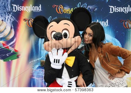 Vanessa Hudgens  at the World Premiere of 'World Of Color,' Disney's California Adventure, Amaheim, CA. 06-10-10