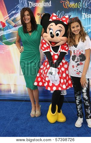 Teri Hatcher and Daughter Emerson Rose Tenney at the World Premiere of 'World Of Color,' Disney's California Adventure, Amaheim, CA. 06-10-10