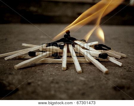 fire with matches
