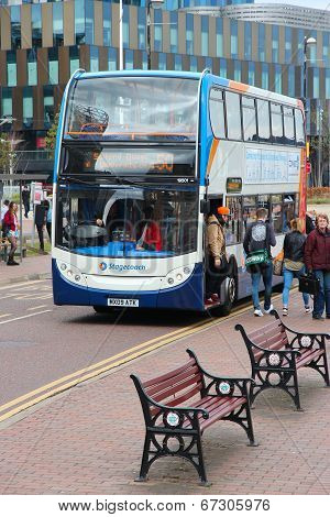 Manchester Stagecoach Bus