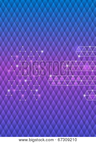 Colorful Triangle Background