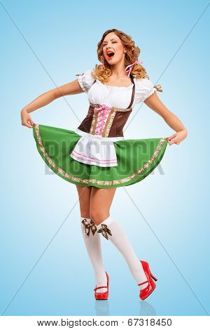 Dancing At Oktoberfest.