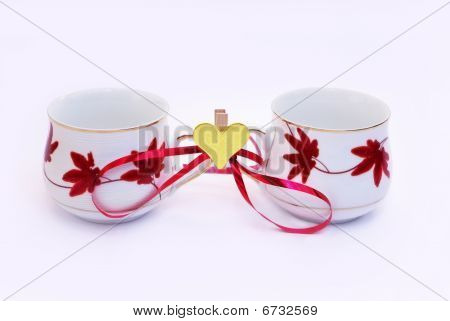 Valentinstag cups