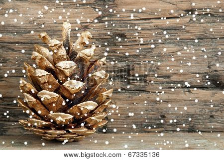 Snowy Christmas Background