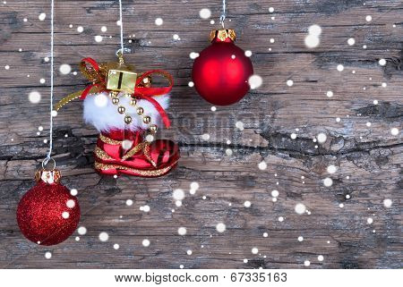 Snowy Christmas Background