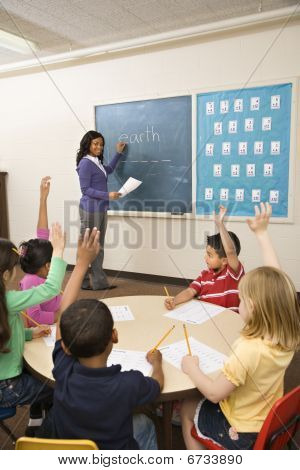 Lehrer und Schüler
