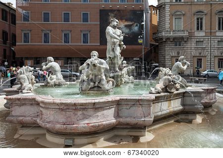 The Moor Fountain Navona