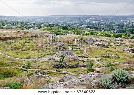 Ruins Panticapaeum In Kerch