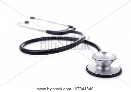 sthetoscope isolated on white