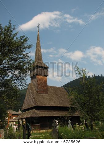 Trækirke fra Maramures Rumænien