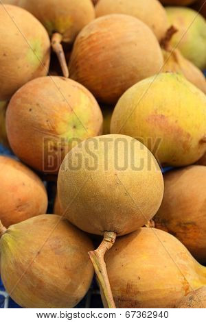 Santol Fruit In The Market