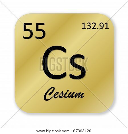 Cesium element