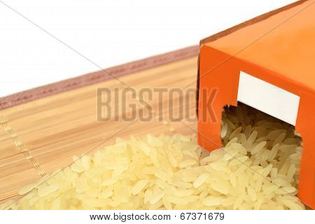 Bag with rice