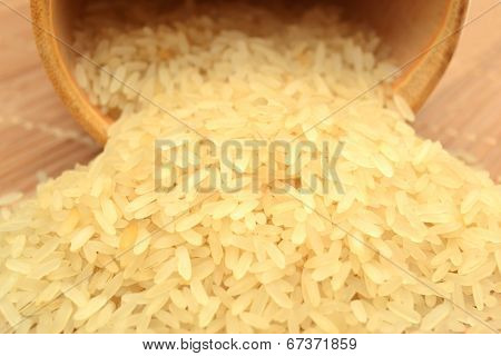 Bag with rice