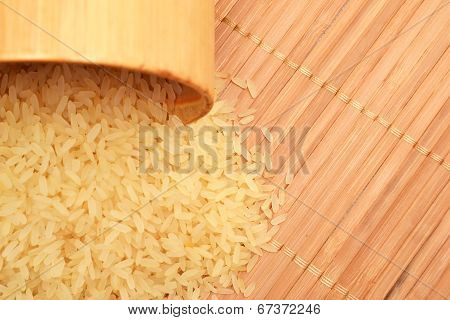 Bag with rice